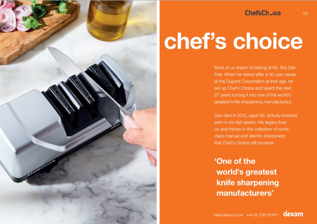Chefs Choice catalogue cover